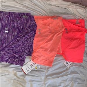 Under armour workout t-shirts
